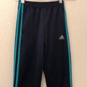 Adidas Pants turquoise and orange